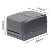 300dpi USB Portable Thermal Receipt Label Name Sticker Printer TSC TTP342E