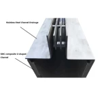 304 stainless steel slotted Channel Drainage EN124 Channel Drain Symmetrical Liner Drainage Slot Drain