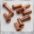Import 3/16&quot; Dia. 1/4&quot; L Shank Round Head Copper Solid Rivets from China
