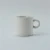 350ml plain white ceramic mugs and cups  with biscuits pocket