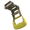 35mm 2000kg Tie Down Ratchets Buckle with yellow Plastic Handle