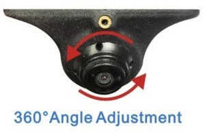 360 degree angle adjustment high definition rear view car camera