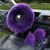 Import 3pcs/set Wool Sheepskin Winter Warm Car Softcover Long Fur Plush Steering Wheel Cover from China