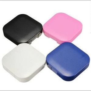 4 Colors Portable Cute Travel Contact Lens Case / Contact Lens Storage / lens storage box