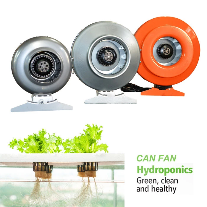 4 inch inline duct fan/ventilation can fan for hydroponics agricultural greenhouse