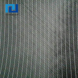 400gsm stitched double bias +/-45 degree carbon fiber fabric