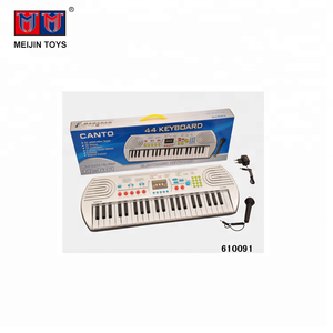 44-key multi-function musical keyboard with microphone
