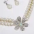 Import 45 + 6 cm 85g Latest Fashion 2 Layered Bridesmaid Pearl Necklace Jewelry Set from China