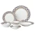 Import 47pcs 65pcs Blue and White Western Germany Fine Porcelain Dinnerware Set from China