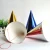 Import 4pcs Paper Party Hats gold silver shining solid Decoration Cone Cap Adjustable Rubber band New Year Birthday Kids Adults from China