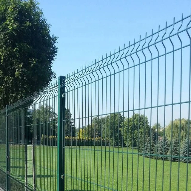 4x4 pvc coated welded wire mesh fence panel for sale
