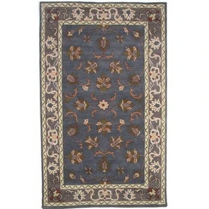 4X6 Iran Persian Qum Design Handmade 100% Pure Wool Carpet Rug