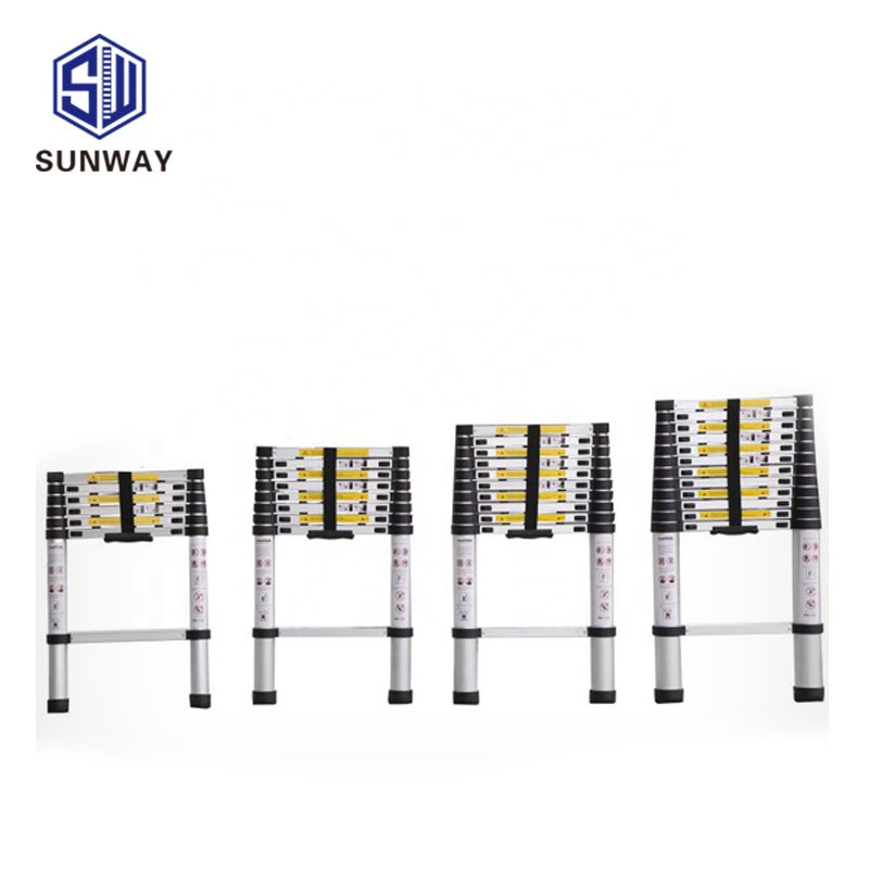 Buy 5 Meter Aluminum Telescopic Extension Ladder With Hook from ...