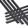 500*6*1mm Lightweight high modulus 3k carbon board sheet carbon fiber plate