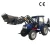 Import 50hp 4wd farm tractor with front loader, 4in1 bucket front  loader from China