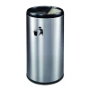 50L Pp Plastic Inner Bin Open-Top Stainless Steel Trash Cans Ground Ash Barrel