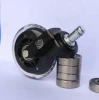 50mm/63mm/75mm Black Caster Wheel for Office Chair