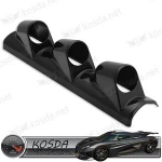 52mm 60mm Universal 3 holes auto meter gauge holder car carbon fiber gauge pod