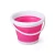 Import 5L Foldable Bucket Folding Fishing Outdoors Hiking Collapsible Water Carrier Silicone Camping Collapsible Bucket from China