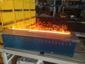 600 mm length ss. Stainless steel frame Elegant led light 3D water steam fireplace atomized artificial flame fireplace without c