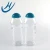 Import 600ml PET blue cap shower gel bottle from China