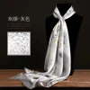 6A Mulberry silk Hot selling Chinese Red Silk Cashmere Scarf scarves shawls