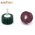 Import 6mm 6.35mm Shaft-mounted non-woven flap wheel abrasives grinding wheel for hardware from China