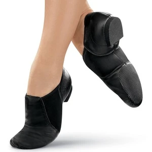 7000042 Wholesale OEM Adults Children Portable Dance Leather Jazz Shoe