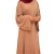 Import 7052 Premium quality Womens Muslim Robes Satin Loose Dress Turkey Islamic Middle East Dubai  Full Length abaya Dress from China