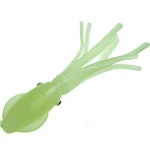 75mm 4g Luminous Octopus Fishing lure Lifelike Glow Squid Skirt Artificial Baits Saltwater Fishing Lures Wobblers pesca