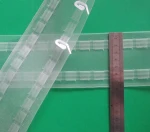 75mm Transparent Roman blind AUSTRIAN Shade Curtain Tape