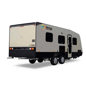 7920*2345*2870mm  traction rv travel trailer caravan for traveling