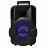 Import 8 inch outdoor BT speaker  explosion product with LED light usb  speaker from China