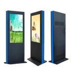 98 Inches Floor Stand Outdoor Digital Signage Lcd Advertising Screens