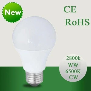 9W LED Bulb E27/ B22 LED Lamp Light Plastic+Aluminum Led Bulb Manufacturing