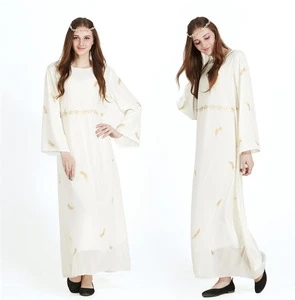 A3253 Good Price Latest Design Muslim Party Dress Islamic Ethnic Abaya Clothing For Women