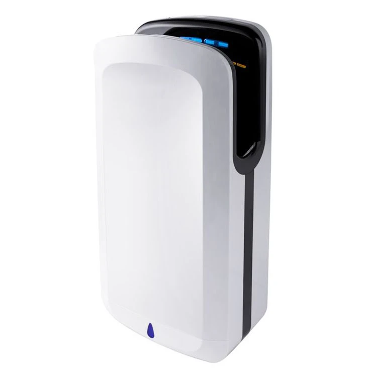 ABS brushless automatic dual hand dryer for air port toilet