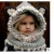 Import Acki Winter hat  Kids Warm Fox Animal Hats Knitted Coif Hood Scarf Beanies for Autumn Winter from China