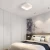 Import Acrylic ceiling light white body home led lighting design from China