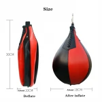 ActEarlier Gym Sports Reaction Skill training MMA Punching Speed Training Boxing Pear Ball