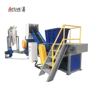 Active auto PC plastic recycling/bumper recycling machine