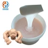 addition cure liquid silicone rubber factory price silicone for medical model making good elastic ability with real skin feeling