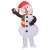 Import Adult Inflatable White Snowman Inflatable Suit For Halloween Christmas Party Blow-up Costume from China