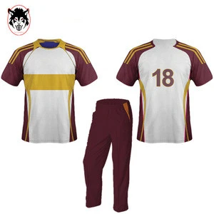 Adults Sportswear Men High Quality Cricket Uniform With Custom Team Name