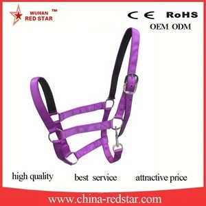 agriculture equipment nylon horse halter with different colors