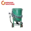 Air compressor sand blasting machine pot