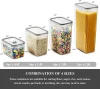 Airtight Food Storage Containers Set - 14 PC - Kitchen & Pantry Organization - BPA-Free - Plastic Canisters with Durable Lids Id