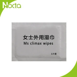Alcohol Free Feminine Climax Sexual Wet Wipes