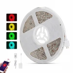Alexa Tuya remote control smart rgb strip light IP65 waterproof wifi smart led strip