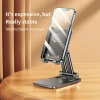 Aluminum Desk Phone Card Holder Alloy Tablet Live Phone Stand Holder For Video Recording